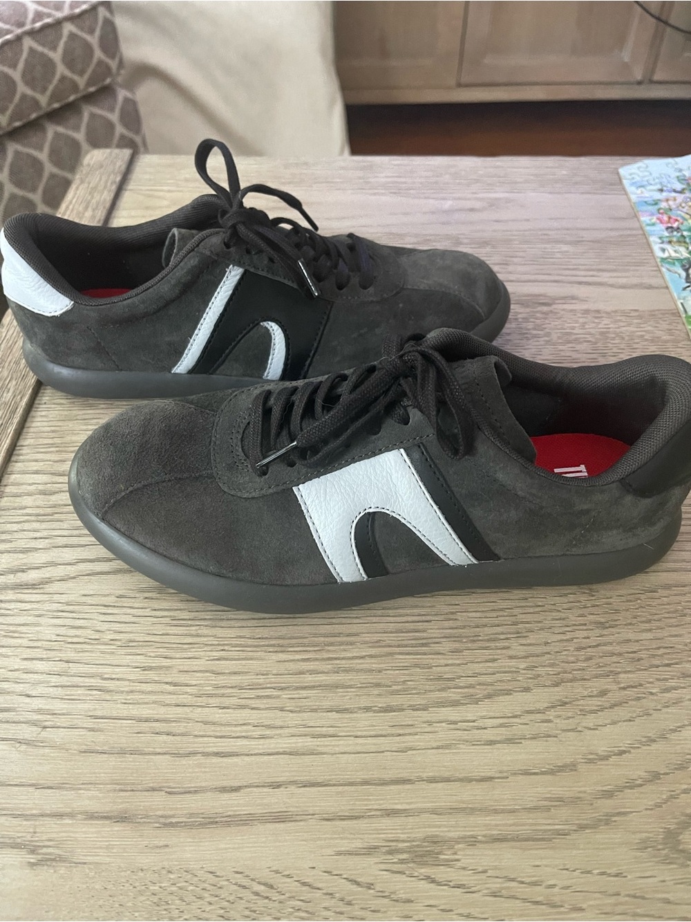 Men's Casual Camper Twin Suede Sneakers